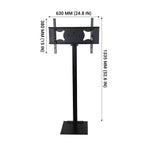 TV Floor Mount Stand Rotating Tilting Swivelling for 32" to 70" TVs