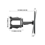 Articulating 6 Arms Full Motion TV Wall Mount for 32" to 65" TVs